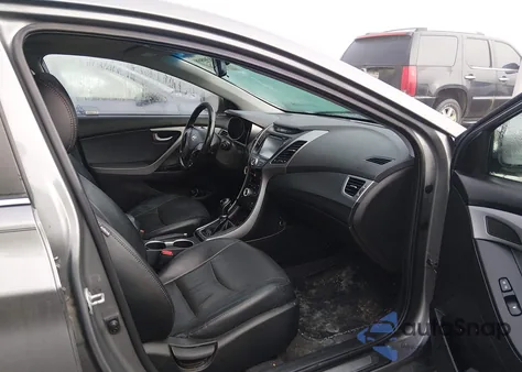 2014 Hyundai Elantra Limited из США, поврежденный, VIN 5NPDH4AE5EH473219